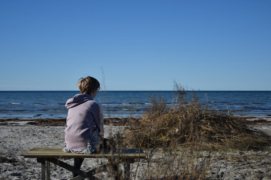 Strandbænk